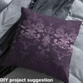 thumbnail image 2 of jejeloiu Purple Damask Fabric by the Yard 1 Yard,Gothic Flower Home Decor Fabric by the Yard,Farm Bull Skull Sewing Fabric,Breathable Bedroom Decorative, 2 of 6