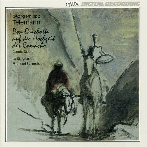 G.P. Telemann - Don Quichotte Auf Der Hochzeit Des Camacho - Music & Performance - CD