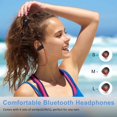 thumbnail image 7 of Bluetooth Headphones IPX7 Waterproof, Wireless Sport Earphones, HiFi Bass Stereo Sweatproof Earbuds w/Mic, Noise Cancelling Headset for Workout, Running, Gym, 8 Hours Play Time, 7 of 7