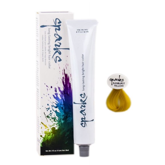 Sparks Permanent Hair Color (Sunburst Yellow)