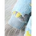 thumbnail image 3 of Cjfdfy Newborn Baby Boy Fall Winter Clothes Infant Baby Boy Halloween Dinosaur Costume Warm Plush Hooded Romper One Piece Animal Outfit Front Button Long Sleeve Jumpsuit, 3 of 9