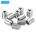 thumbnail image 3 of PATIKIL Adaptateurs de Filetage Manchon Écrou Réducteur, 10 Pcs M12*1.75 Mâle à M6*1 Femelle Écrou de Réparation Vis Réducteur Conversion Acier Inoxydable Fixation 15mm, 3 of 7