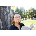 thumbnail image 2 of OWL® Reading Glasses - 5128 Translucent Frames / Black / Spring Hinge, 2 of 5