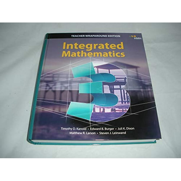 Integrated Mathematics 3 Teacher Wraparound Edition 1328954676 9781328954671 New