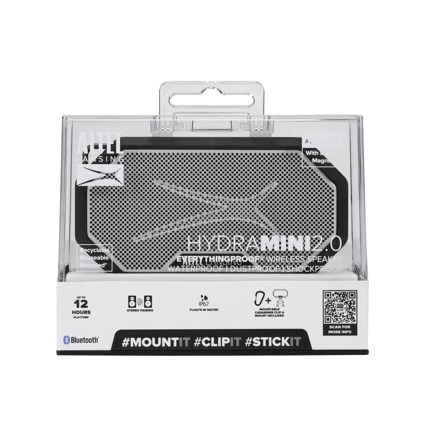 Altec Lansing HydraMini 2.0 Waterproof Bluetooth Speaker photo 2