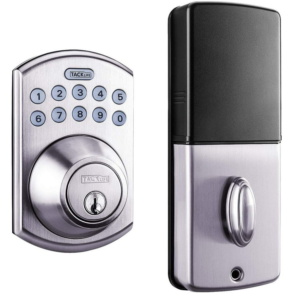 TACKLIFE Keypad Electronic Deadbolt Door Lock Keyless Entry Door Lock