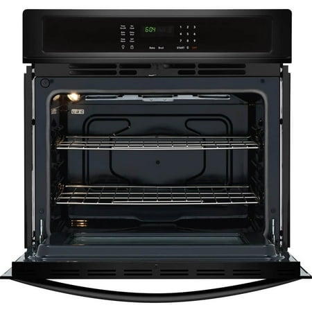 Frigidaire - 30" Built-In Single Electric Wall Oven - Black