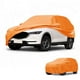 thumbnail image 1 of Funda de coche Unique Bargains impermeable para todo clima, protección exterior completa contra el sol y la lluvia para Mazda CX5 210D-PU naranja con franjas reflectantes, 1 of 4