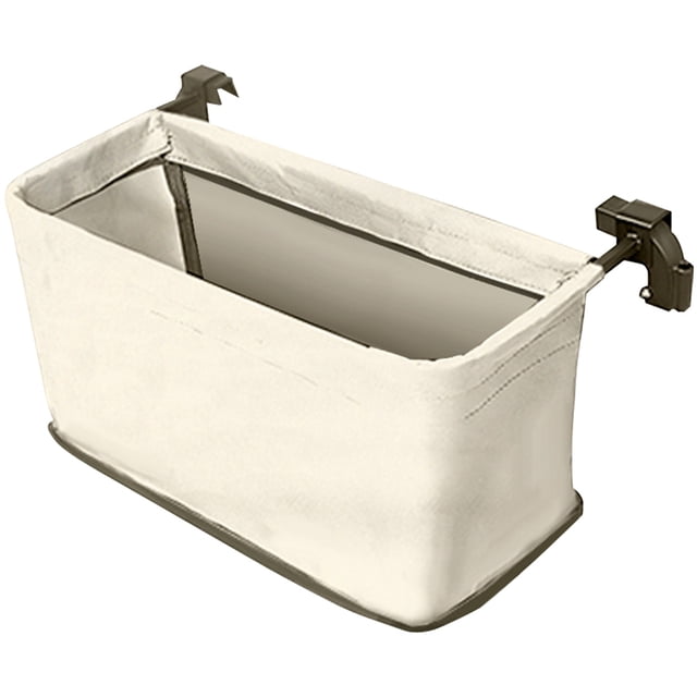 Cesta para Vagón Bolsillo Trasero Gran Capacidad Accesorios Vagones Empuje Manual