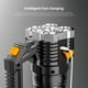 thumbnail image 5 of Linterna LED a prueba de explosiones | Luz de camping recargable y superbrillante con luz lateral COB | Carga USB, 4 modos y pantalla de energía para uso en exteriores, emergencias y hogar, 5 of 6