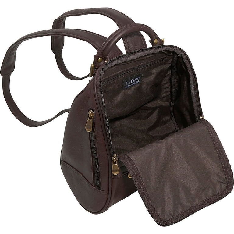 Le Donne Leather U Zip Mid Size Woman display picture 1