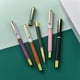 thumbnail image 2 of Luxury Metal Business Office Ballpoint Pen Black Ink Gel Pen 0.5mm Classical Signature Pen Student Stationery Pens For Writing He Qiyong unisex, 2 of 2