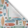 thumbnail image 6 of Ambesonne Surfboard Valance & Curtain, Summer Travel Retro, 55"x24", Multicolor, 6 of 6