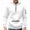 White, variant on ITSAME Boys Half Zip Hoodie Pullover Long Sleeve Active Fit Casual Sweatshirt with Kangaroo Pocket Size 7