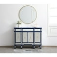thumbnail image 2 of 48 inch mirrored credenza in blue, 2 of 10