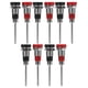 thumbnail image 1 of Enchufe Tipo Banana, Fuerte Transmisión De Información 10 Piezas Conector Tipo Banana De área De Contacto Amplia Multiusos Para Equipos De Prueba Electrónicos Para Cable De, 1 of 8