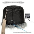 thumbnail image 6 of Women's Vintage Faux Fur Flattop Hat, 6 of 8