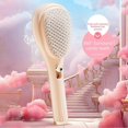 thumbnail image 2 of Retractable Hair Brushes Self Cleaning Massage Scalp Anti-Static Hairbrush for Women, 2 of 5