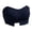 Black, variant on Women Wireless Strapless Bandeau Bra Non Slip Seamless Support Tube Top Brassiere Multi-Hook Adjustable Front Closure Bras Black L
