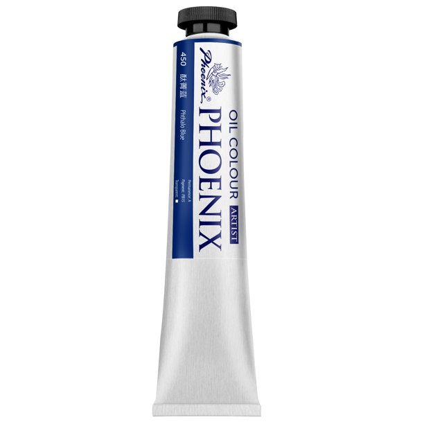Pintura al óleo PHOENIX, 150 ml, color azul ftalo, grado artístico