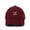 Burgundy, variant on Molecule Baseball Cap Embroidered Cotton Adjustable Dad Hat Black
