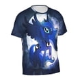 thumbnail image 3 of Unisex 3D Print My Lit-tle Pony T Shirts Graphic Design Casual Summer Short Sleeve Fashion Tees Shirt for Men Women, 3 of 8