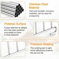 thumbnail image 3 of 2 Pcs Toast Rack - Stainless Steel Toast Holder, 3 of 5