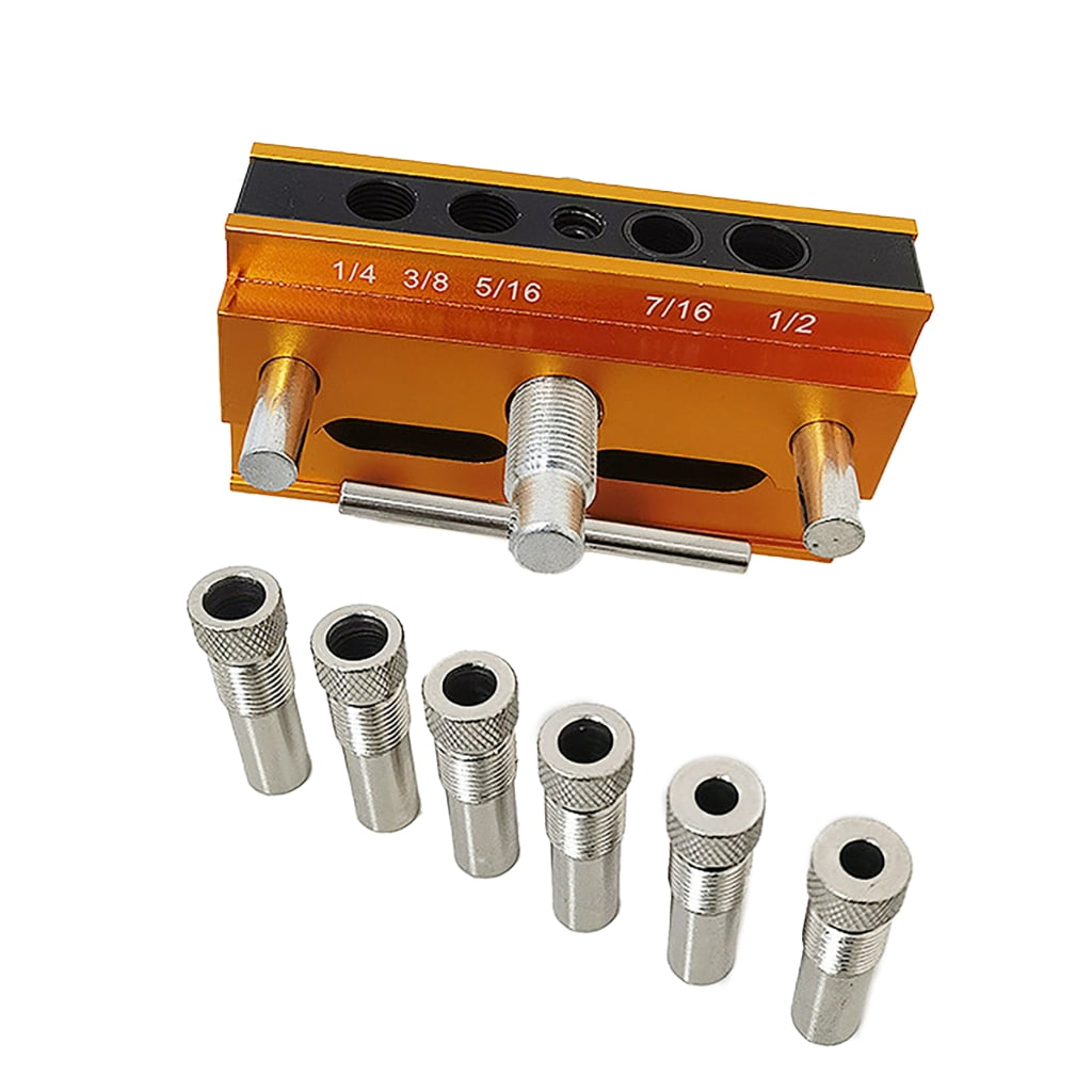 Centering Doweling Jig Kits Drill Jig For Straight Holes Joiner Set Drilling Guide Power Tool Accessory Jigs