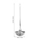 thumbnail image 4 of Cucharón con pico vertedor Cucharón de acero inoxidable Cucharón para conservas Cucharón para sopa Cucharón para sopa de metal, 4 of 8