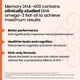 thumbnail image 3 of Suplemento LifeSeasons NeuroQ Memory DHA-400 Omega-3 120 cápsulas blandas, 3 of 5