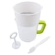 thumbnail image 1 of Colador de alimentos de uso múltiple, reemplazo de bolsa de leche de nueces, colador de yogur, policarbonato de calidad alimentaria y malla de acero inoxidable, 1 of 5