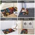 thumbnail image 5 of Yiaed World Map Of Digital Circuits Print Flannel Doormat Mat Outdoor Indoor Door Mats,Welcome Matt Outdoor Front Door Mat Doormat Outdoor Mat Outdoor Mat,16"x24", 5 of 7
