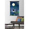 thumbnail image 2 of Godzilla - Lake Wall Poster with Wooden Magnetic Frame, 22.375" x 34", 2 of 3