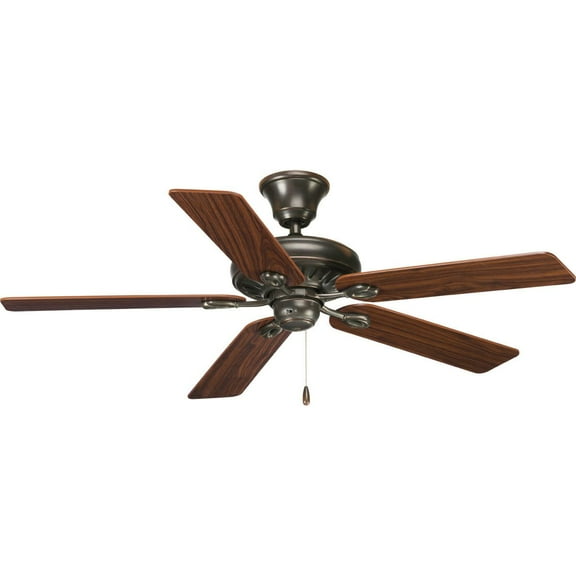 Progress Lighting - AirPro - 5 Blade Ceiling Fan In Traditional Style-14.63