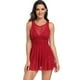 thumbnail image 1 of Trajes de baño para mujer, Trajes de baño para mujer, Traje de baño deportivo de mujer con falda de malla extragrande, Traje de baño para mujer, 1 of 4