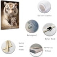 thumbnail image 2 of ZHONGYUTONG Tiger Canvas Wall Art Cute Baby Tiger Picture Prints Forest Animal Portraits Paintings Vintage Artwork for Kids Room Nursery Framed (24.00" x 36.00"), 2 of 6