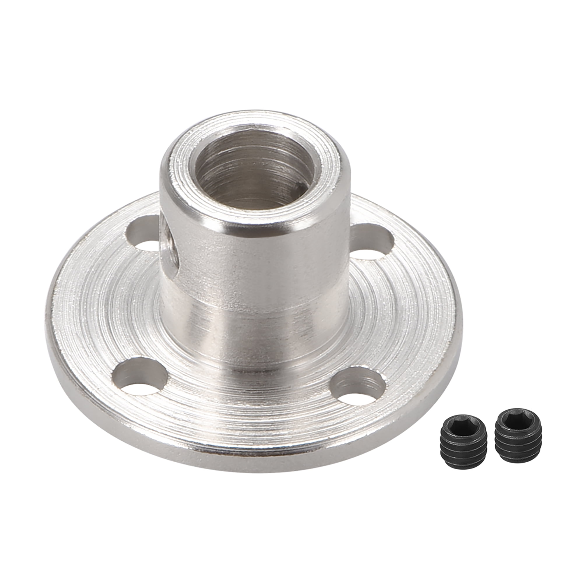 6MM Inner Dia H12*D10 Rigid Flange Couplings Motor Guide Shaft Coupler