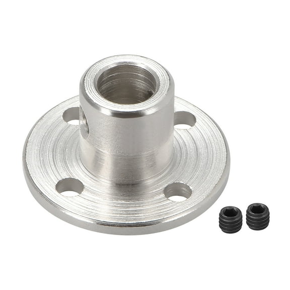 6MM Inner Dia H12*D10 Rigid Flange Couplings Motor Guide Shaft Coupler Motor Connector for DIY Parts