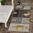 thumbnail image 6 of Addison Rugs Chantille Indoor/Outdoor Transitional Lodge Gray Machine Washable Runner Rug, 2'3" x 7'6", 6 of 7