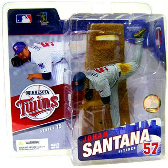 McFarlane Toys MLB Minnesota Twins Sports Picks Series 15 Johan Santana