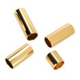 thumbnail image 1 of 4pcs set Electric Guitar Slide Bars, Golden High Strength Metal Slide Bar Guitars String Slides for Guitars Equipment, 1 of 7