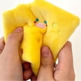 thumbnail image 4 of Runquan 2X Soft Dog Toys for Small Medium Dogs Puppy Playing Cute Cheese Shape Dog 2 Pcs, 4 of 8