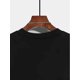 thumbnail image 4 of Camiseta de manga corta con cuello redondo y estampado de letras para hombre, informal, ligera y cómoda, con estampado aleatorio para verano y actividades al aire libre, ideal para practicar deportes, 4 of 6