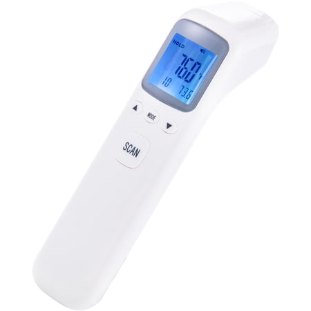 Infrared Forehead Thermometer ET03 - No Contact - Fast, Accurate Readout - Babies, Children, Adults - Hygienic - Automatic Shut Off - 32 Sets of Memory - Fever Alert System - Large LCD Backlit Screen