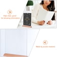 thumbnail image 3 of CIMAXIC Convenient Menu Holders Desktop Photo Container Display Stand Acrylic Table Advertisement Rack for Shop Wedding Party (Transparent, A4 Size),12.6"X8.27"X1.89", 3 of 5