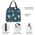 thumbnail image 4 of Easygdp Garden Gnomes In Flower Bolsa Térmica Premium - Tela Oxford Impermeable, Gran Capacidad, Bolsillo Frontal, Unisex para Trabajo, Escuela, Actividades al Aire Libre y Picnics, 4 of 8