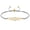 Style4, variant on PAURO Cross Bracelet for Women Men Stainless Steel Silver Gold Plated Cubic Zirconia Adjustable Circle Religious Prayer Faith Statement Personalized Gift Jewelry Style3