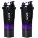 thumbnail image 1 of Botella licuadora con bola agitadora y diseño apto para lavavajillas para mezclar sin esfuerzo Batidora de proteínas morada de alto rendimiento, 1 of 5