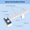 thumbnail image 4 of Hibbent  Bidet Attachment for Toilet, with Dual Nozzle and Pressure Control. Non-Electric and Self-Cleaning,Cold Water, 4 of 7