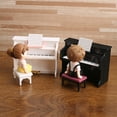 thumbnail image 7 of Scale Model​​ Miniature Grand Piano Model, 3.3-Inch Scale Replica with Stool and Sheet Music for Display Decor​ Miniature Stool​​, 7 of 7